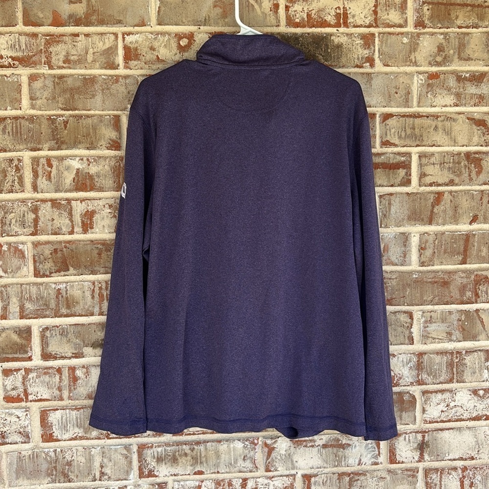 TCU Purple Women’s Quarter Zip Pull Over Top - Picture 9 of 9